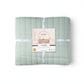 Nectarsoft Italian Retreat King Bedcover Set, Sage|90 GSM Cotton|3 Pc Set