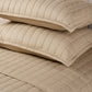 Nectarsoft Italian Retreat King Bedcover Set, Taupe|90 GSM Cotton|3 Pc Set