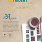 Classic Threads of India King Bedsheet Set, Ajrakh| 210 TC Cotton| 4 Pillow Covers