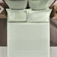 Classic Threads of India King Bedsheet Set, Chikankari | 210 TC Cotton| 4 Pillow Covers