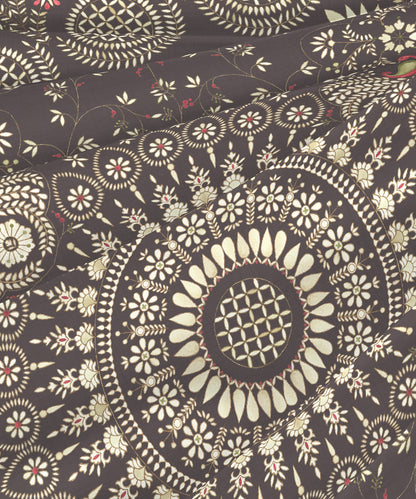 Classic Threads of India King Bedsheet Set, Gota Patti| 210 TC Cotton| 4 Pillow Covers