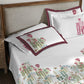Classic Threads of India King Bedsheet Set, Kantha| 210 TC Cotton| 4 Pillow Covers