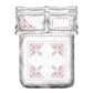 Classic Threads of India King Bedsheet Set, Marble Inlay| 210 TC Cotton| 4 Pillow Covers