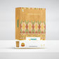 Classic Threads of India King Bedsheet Set, Phulkari| 210 TC Cotton| 4 Pillow Covers