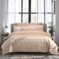 Indulgence Symphony of Threads Bedsheet Gift Set, Almond Peach| 300 TC Kasturi Cotton|4 Pillow Covers