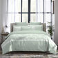 Indulgence Symphony of Threads Bedsheet Gift Set, Mint| 300 TC Kasturi Cotton|4 Pillow Covers