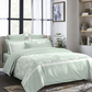 Indulgence Symphony of Threads Bedsheet Gift Set, Mint| 300 TC Kasturi Cotton|4 Pillow Covers