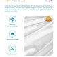 Indulgence Symphony of Threads Bedsheet Gift Set, Pearl| 300 TC Kasturi Cotton|4 Pillow Covers