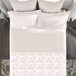Indulgence Symphony of Threads Bedsheet Gift Set, Perfectly Pale| 300 TC Kasturi Cotton|4 Pillow Covers