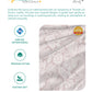 Indulgence Symphony of Threads Bedsheet Gift Set, Rose Dust| 300 TC Kasturi Cotton|4 Pillow Covers
