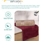 Soft Comfort 2 Pc Bath Towel, Acorn & Wine Red| 509 GSM Cotton Super Absorbent