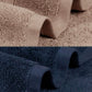Soft Comfort 2 Pc Bath Towel, Acorn & Navy| 509 GSM Cotton Super Absorbent