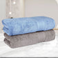 Soft Comfort 2 Pc Bath Towel, Charcoal & Allure| 509 GSM Cotton Super Absorbent