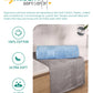 Soft Comfort 2 Pc Bath Towel, Charcoal & Allure| 509 GSM Cotton Super Absorbent