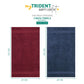 Soft Comfort 2 Pc Bath Towel, Wine Red & Navy| 509 GSM Cotton Super Absorbent