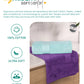 Soft Comfort 2 Pc Bath Towel, Nile Blue & Plum| 509 GSM Cotton Super Absorbent