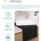 Soft Comfort 2 Pc Bath Towel, Black & White| 509 GSM Cotton Super Absorbent