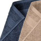 Soft Comfort 4 Pc Hand Towel, Acorn & Navy| 509 GSM Cotton Super Absorbent