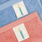 Soft Comfort 4 Pc Hand Towel, Allure & Coral Haze| 509 GSM Cotton Super Absorbent