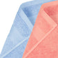 Soft Comfort 4 Pc Hand Towel, Allure & Coral Haze| 509 GSM Cotton Super Absorbent