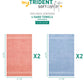Soft Comfort 4 Pc Hand Towel, Allure & Coral Haze| 509 GSM Cotton Super Absorbent