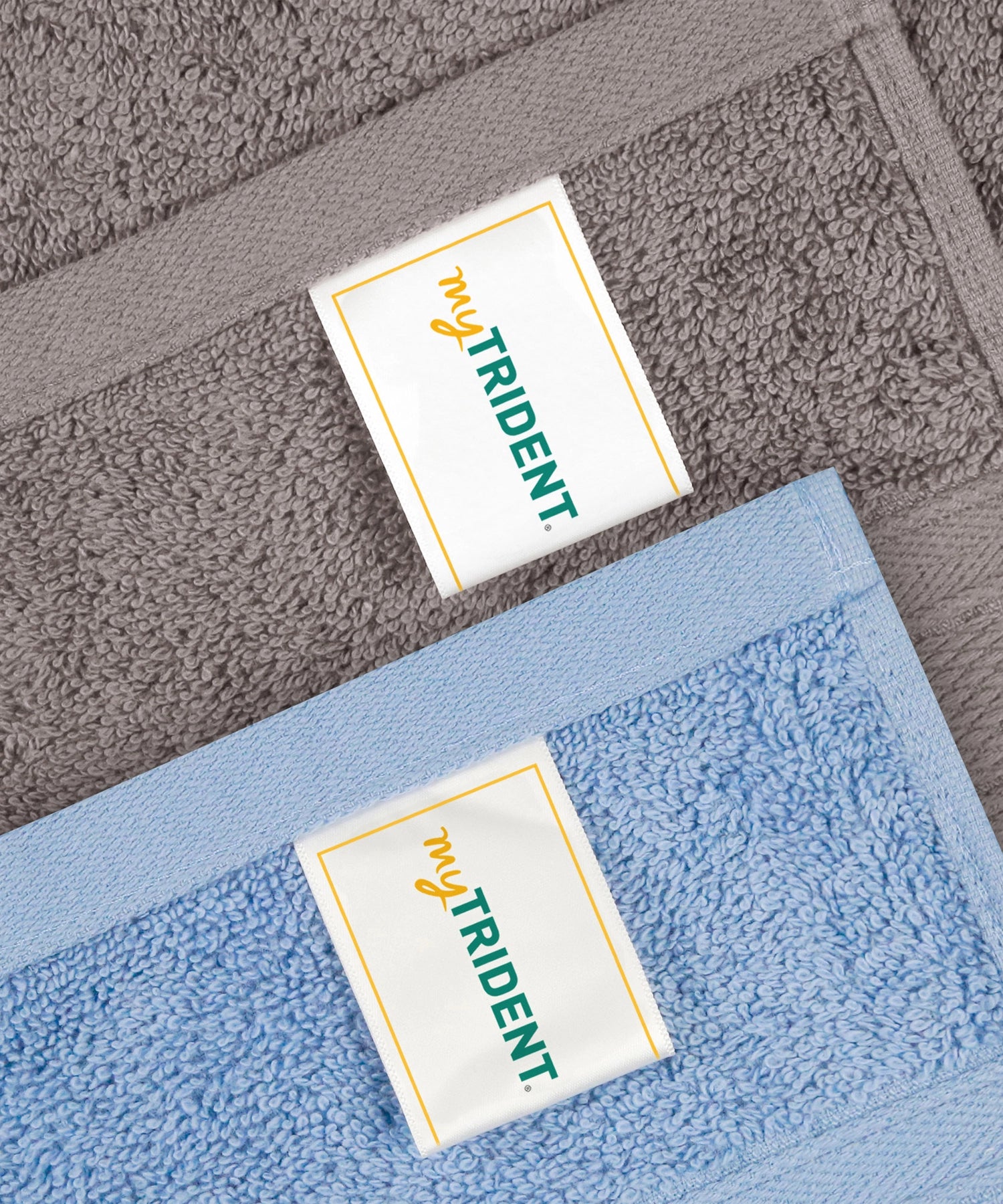 Soft Comfort 4 Pc Hand Towel, Charcoal & Allure| 509 GSM Cotton Super Absorbent