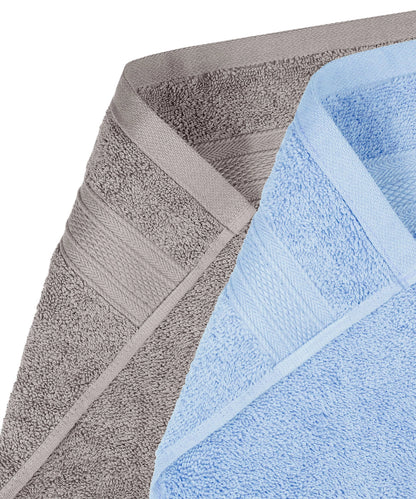 Soft Comfort 4 Pc Hand Towel, Charcoal & Allure| 509 GSM Cotton Super Absorbent
