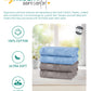 Soft Comfort 4 Pc Hand Towel, Charcoal & Allure| 509 GSM Cotton Super Absorbent