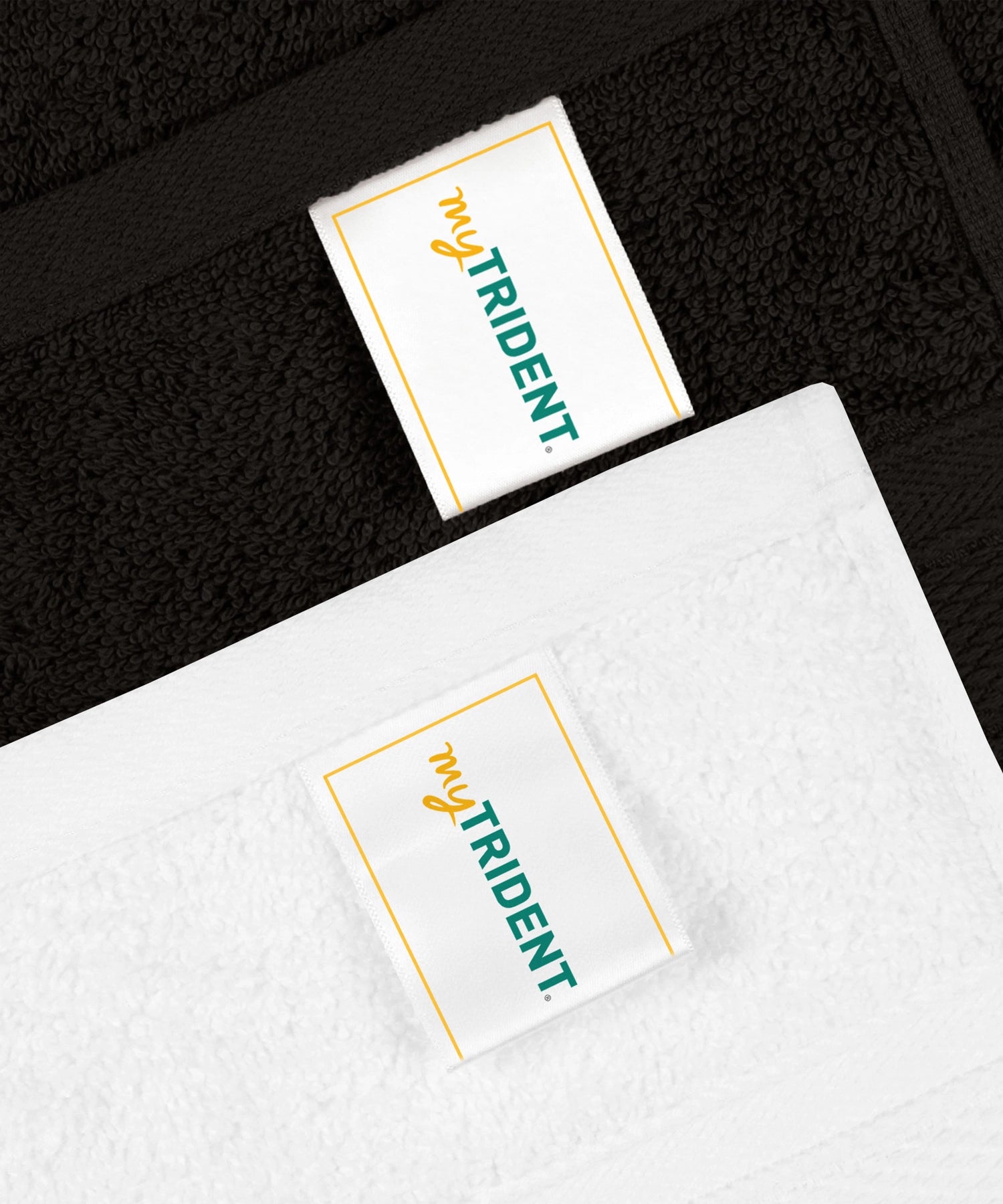 Soft Comfort 4 Pc Hand Towel, Black & White| 509 GSM Cotton Super Absorbent