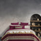 Classic Safarnama King Bedsheet Gift Box| The Golden Chariot| 210 TC Cotton| 2 Pillow Covers