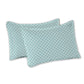 Urban Comfort Queen Bedsheet Set, Party Mood Teal |144 TC Cotton| 2 Pillow Covers