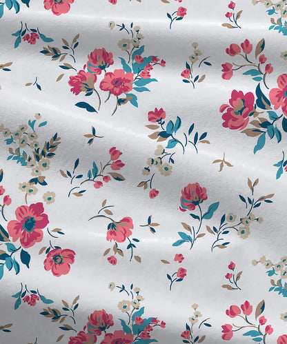 Urban Comfort Queen Bedsheet Set, Sunset Magenta |144 TC Cotton| 2 Pillow Covers