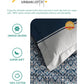 Urban Comfort Queen Bedsheet Set, Audrey |144 TC Cotton| 2 Pillow Covers