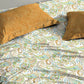 Urban Comfort Queen Bedsheet Set, Paisley Home |144 TC Cotton| 2 Pillow Covers