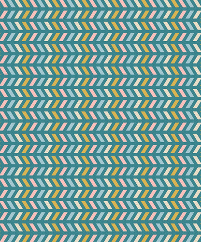 Urban Comfort Single Bedsheet Set, Party Mood Teal|144 TC Cotton| 1 Pillow Covers