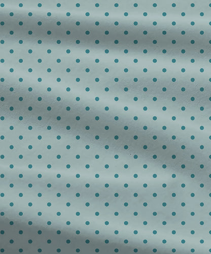 Urban Comfort Single Bedsheet Set, Party Mood Teal|144 TC Cotton| 1 Pillow Covers