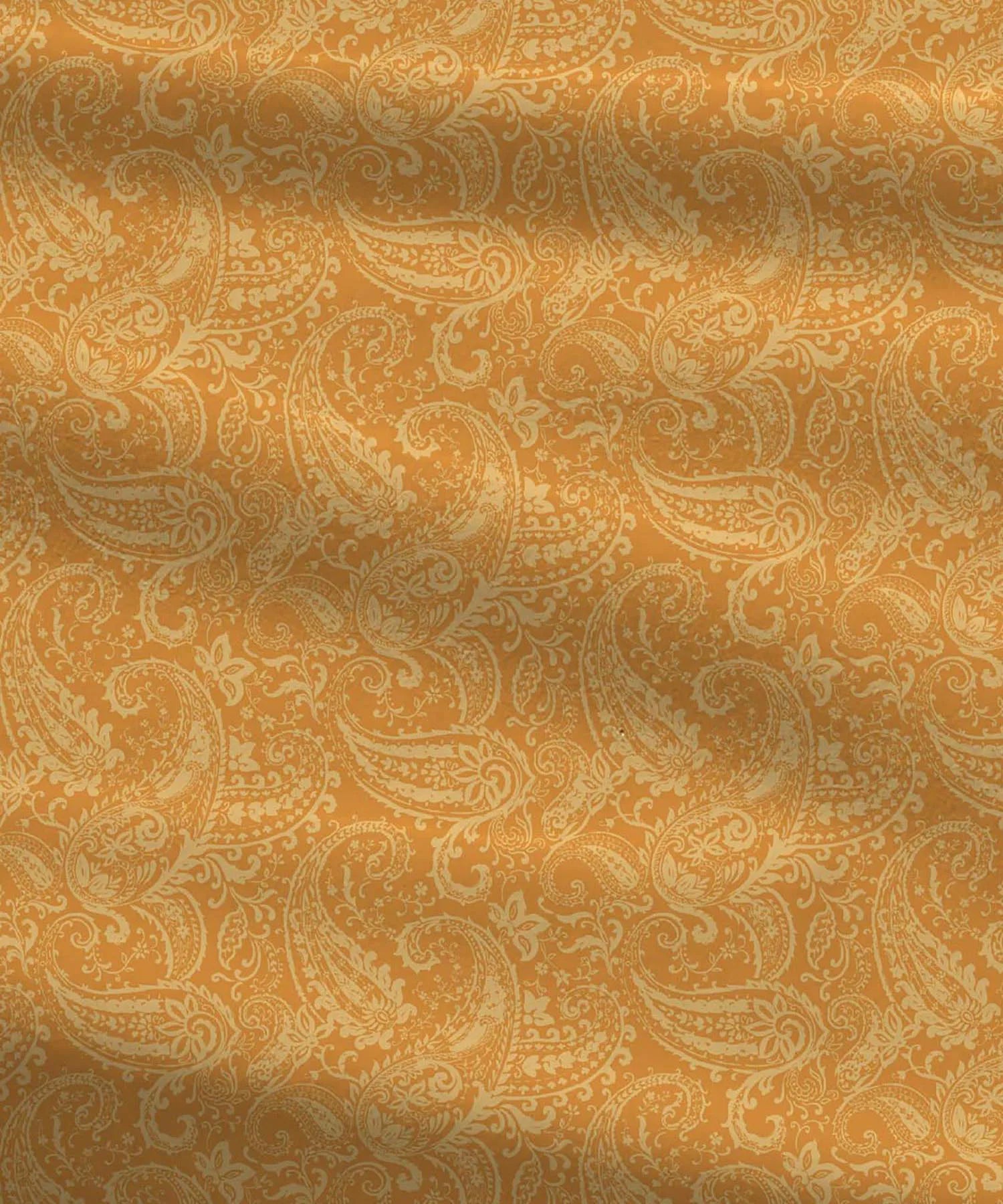 Urban Comfort Single Bedsheet Set, Paisley Home |144 TC Cotton| 1 Pillow Covers