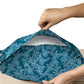 Urban Comfort Pillow Covers Set, Desert Garden Blue|144 TC Cotton