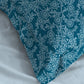 Urban Comfort Pillow Covers Set, Desert Garden Blue|144 TC Cotton