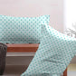Urban Comfort Pillow Covers Set, Party Mood Teal| 144 TC Cotton
