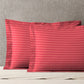 Urban Comfort Pillow Covers Set, Sunset Magenta| 144 TC Cotton