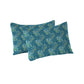 Urban Comfort Pillow Covers Set, Midnight Bloom| 144 TC Cotton