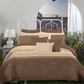 Aroma King Bedsheet Set, Bark Sandalwood|180 TC Cotton|2 Pillow Covers