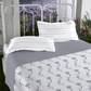 Aroma King Bedsheet Set, Oriental Lily|180 TC Cotton|2 Pillow Covers