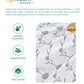 Aroma King Bedsheet Set, Oriental Lily|180 TC Cotton|2 Pillow Covers