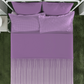 Aroma King Bedsheet Set, Iris Lavender|180 TC Cotton|2 Pillow Covers