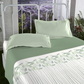 Aroma King Bedsheet Set, Fern Green Apple|180 TC Cotton|2 Pillow Covers