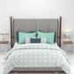 Carnival Ornate Queen Bedsheet, Chaithra Ice Green |144 TC Cotton| 2 Pillow Covers