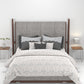 Carnival Ornate Queen Bedsheet, Mehendi Grey |144 TC Cotton| 2 Pillow Covers