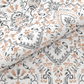 Carnival Ornate Queen Bedsheet, Mehendi Rust |144 TC Cotton| 2 Pillow Covers